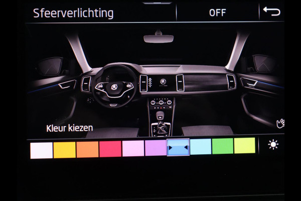 Škoda Kodiaq 1.5 TSI Style | Trekhaak | Stoelverwarming | Carplay | Sfeerverlichting | Memory | Keyless | Full LED | Navigatie | Climate control | Cruise control | Bluetooth