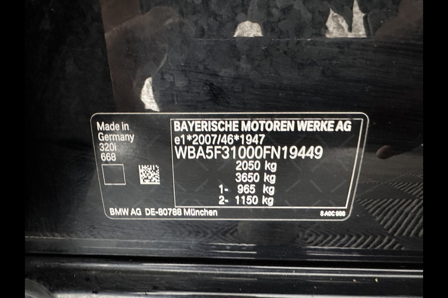 BMW 3-serie 320i Business Edition (INCL-BTW) Aut. *FULL-LED | NAVI-FULLMAP | COMFORTSEATS | HIFI-SOUND | DIGI-COCKPIT | DAB | SHIFT-PADDLES | ECC | TOWBAR | PDC | CRUISE | 16''ALU*