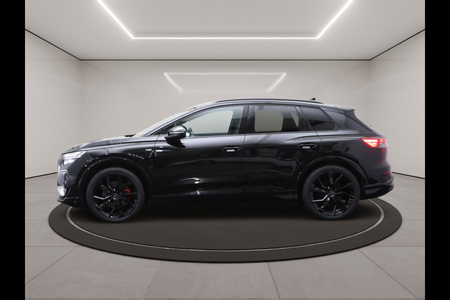 Audi Q4 e-tron 40 204 PK Launch edition S-Line Competition 77 kWh SOH 95%, Stoelverwarming, S-line Pakket, Adap. Cruise Control