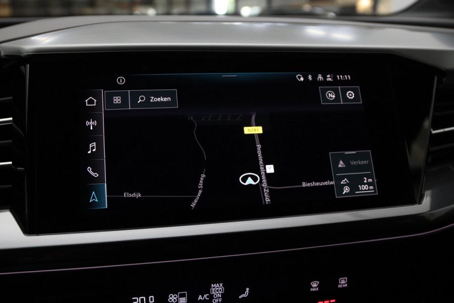 Audi Q4 e-tron 40 204 PK Launch edition S-Line Competition 77 kWh SOH 95%, Stoelverwarming, S-line Pakket, Adap. Cruise Control