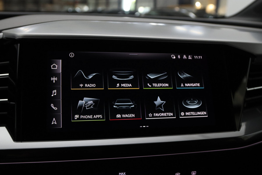 Audi Q4 e-tron 40 204 PK Launch edition S-Line Competition 77 kWh SOH 95%, Stoelverwarming, S-line Pakket, Adap. Cruise Control