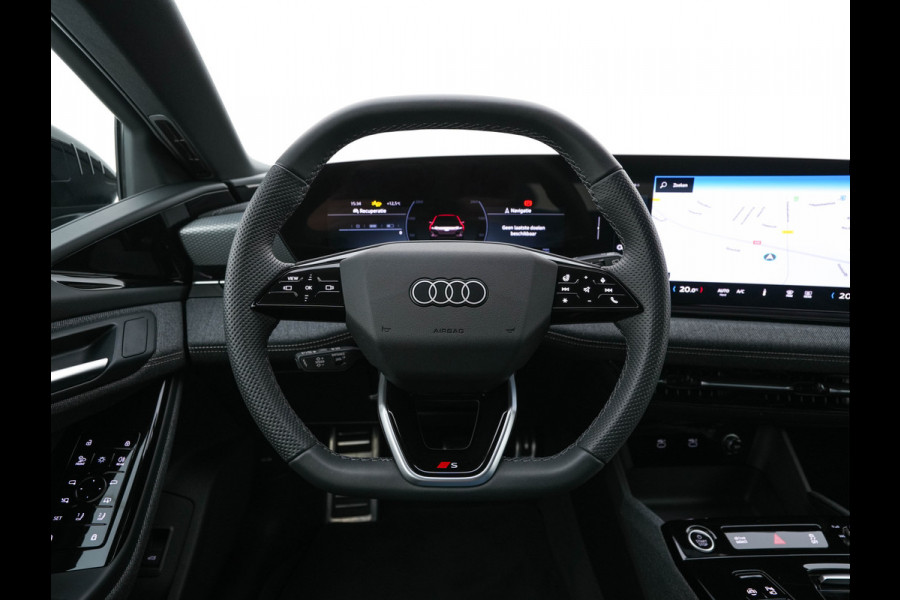 Audi A6 Avant e-tron S edition 83 kWh [ 3-Fase ] (INCL.BTW) *MATRIX-LED | LEATHER-FABRIC | ADAPTIVE-CRUISE | TOP-VIEW | BLINDSPOT | KEYLESS | MEMORY-PACK | WIDESCREEN-COCKPIT | PRIVACY-GLASS | SHIT-PADDLES | HEATED-SPORTSEATS | 21''ALU | TO