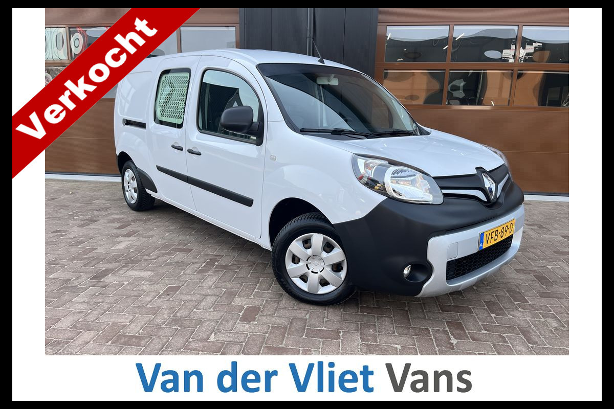 Renault Kangoo 1.5 Blue dCi 115pk E6 Luxe Maxi Lease €194 p/m Airco, Navi, PDC, Trekhaak, onderhoudshistorie aanwezig