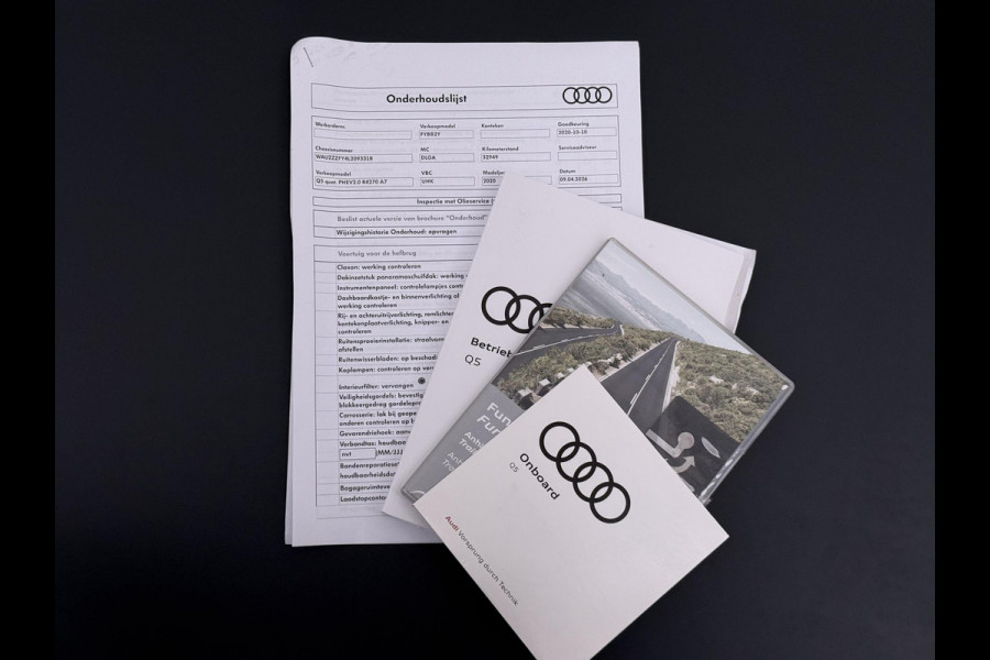 Audi Q5 55 TFSI e quattro Competition 32.000KM! |PANO| ELEKTRISCHE TREKHAAK| ELEK. ACHTERKLEP |MASSAGE| ADAPTIVE CRUISE| CAMERA| NET ONDERHOUD GEHAD RIJKLAAR INCL. 12 MND BOVAG GARANTIE| SFEERVERLICHTING