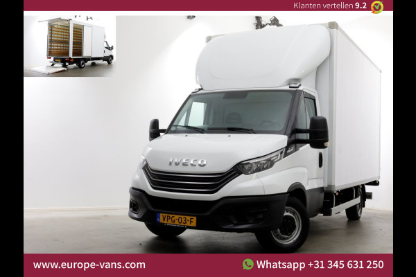 Iveco Daily 35S14 136pk HiMatic Automaat Bakwagen met laadklep en zijdeur H235cm 03-2022