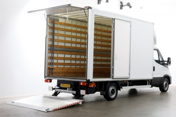 Iveco Daily 35S14 136pk HiMatic Automaat Bakwagen met laadklep en zijdeur H235cm 03-2022