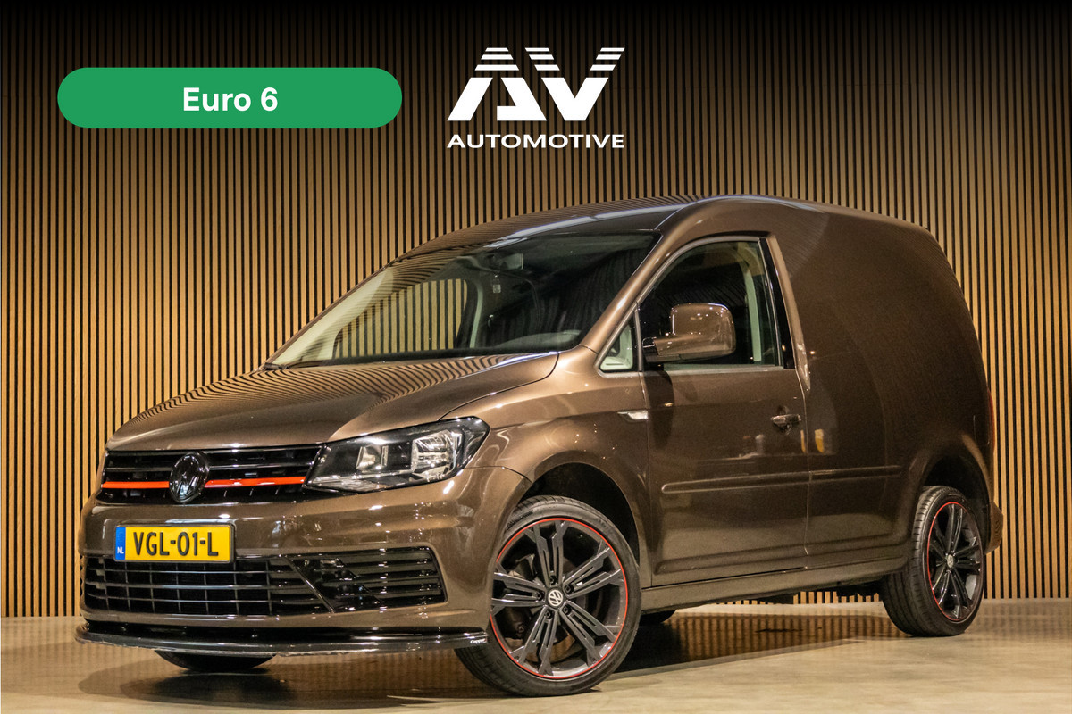 Volkswagen Caddy 2.0 TDI 185 PK | CARPLAY | LEDEREN BEKLEDING | GTI VELGEN | AIRCO | ELEK RAMEN | NAP LOGISCH | NIEUWE APK | NAP LOGISCH | EURO 6 | BPM VRIJ
