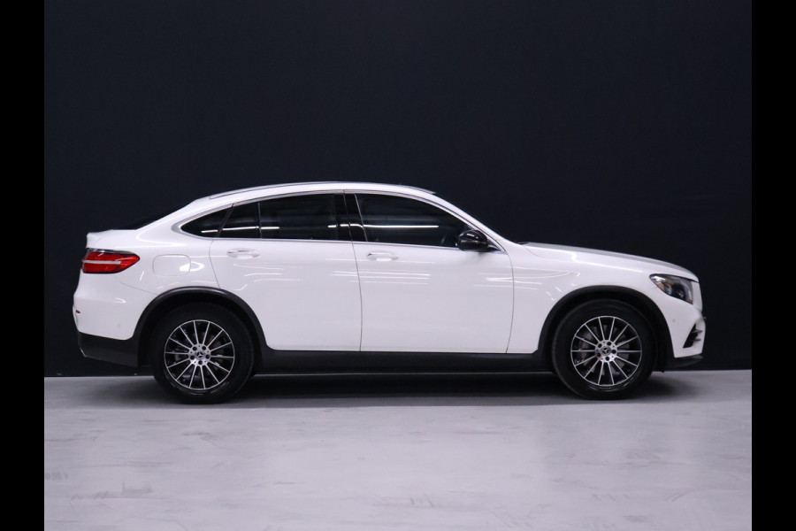 Mercedes-Benz GLC Coupé 250 4MATIC Premium Plus AMG Line [SCHUIFKANTELDAK, TREKHAAK UITKLAPBAAR, BURMESTER, ELEKTRISCH VERSTELBARE STOELEN, SPORTSTUUR, SPORTSTOELEN, STOELVERWARMING, CAMERA, ADAPTIVE CRUISE, BLUETOOTH, CLIMATE, NIEUWSTAAT]