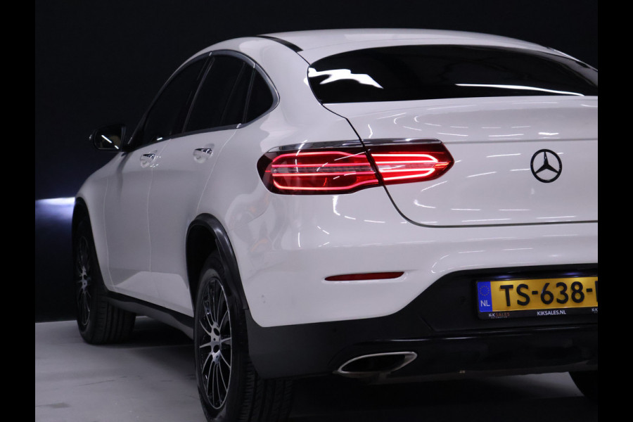 Mercedes-Benz GLC Coupé 250 4MATIC Premium Plus AMG Line [SCHUIFKANTELDAK, TREKHAAK UITKLAPBAAR, BURMESTER, ELEKTRISCH VERSTELBARE STOELEN, SPORTSTUUR, SPORTSTOELEN, STOELVERWARMING, CAMERA, ADAPTIVE CRUISE, BLUETOOTH, CLIMATE, NIEUWSTAAT]