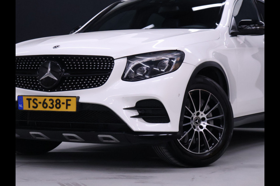 Mercedes-Benz GLC Coupé 250 4MATIC Premium Plus AMG Line [SCHUIFKANTELDAK, TREKHAAK UITKLAPBAAR, BURMESTER, ELEKTRISCH VERSTELBARE STOELEN, SPORTSTUUR, SPORTSTOELEN, STOELVERWARMING, CAMERA, ADAPTIVE CRUISE, BLUETOOTH, CLIMATE, NIEUWSTAAT]