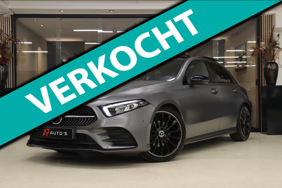 Mercedes-Benz A-Klasse 200 AMG-LINE NAP/PANO/HUD/STOELV/CARPLAY/ACC/BOMVOL