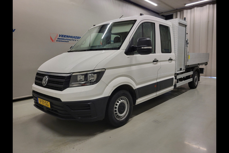 Volkswagen Crafter 2.0TDI Dubbele Cabine Kipper 3000kg Trekgewicht Euro 6!