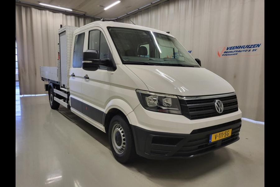 Volkswagen Crafter 2.0TDI Dubbele Cabine Kipper 3000kg Trekgewicht Euro 6!
