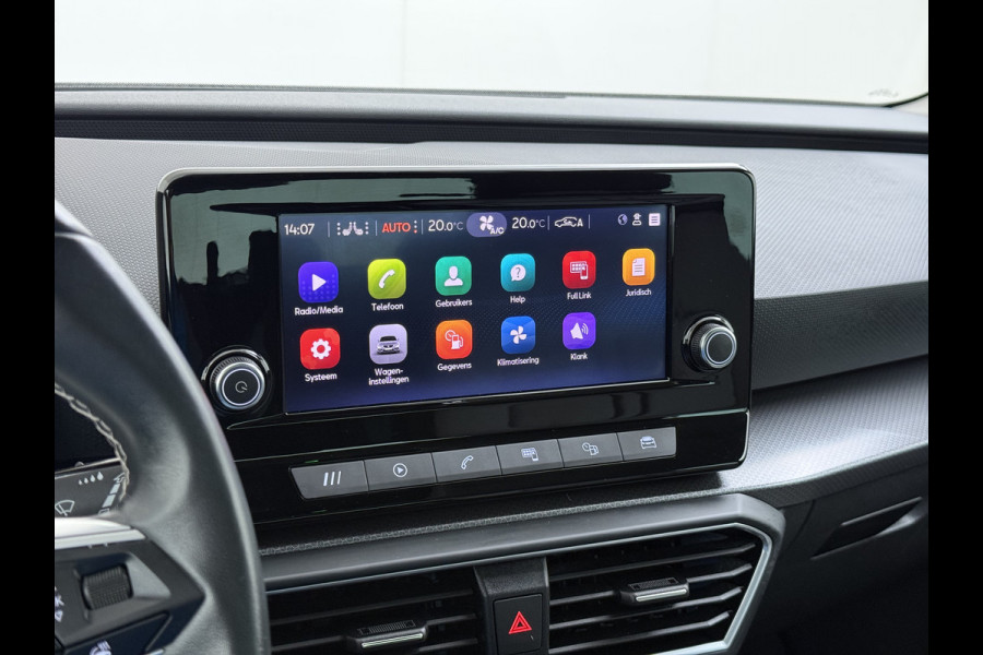 Seat Leon T 111pk Adap.Cruise Camera Lmv 19" Apple Carplay Android Stoel+Stuurverwarming Pdc Navi* Ecc Business Isofix DAB Led Front Assist Keyless-Go