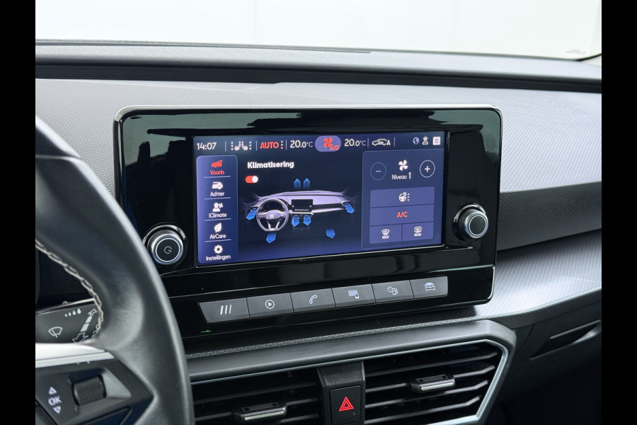 Seat Leon T 111pk Adap.Cruise Camera Lmv 19" Apple Carplay Android Stoel+Stuurverwarming Pdc Navi* Ecc Business Isofix DAB Led Front Assist Keyless-Go