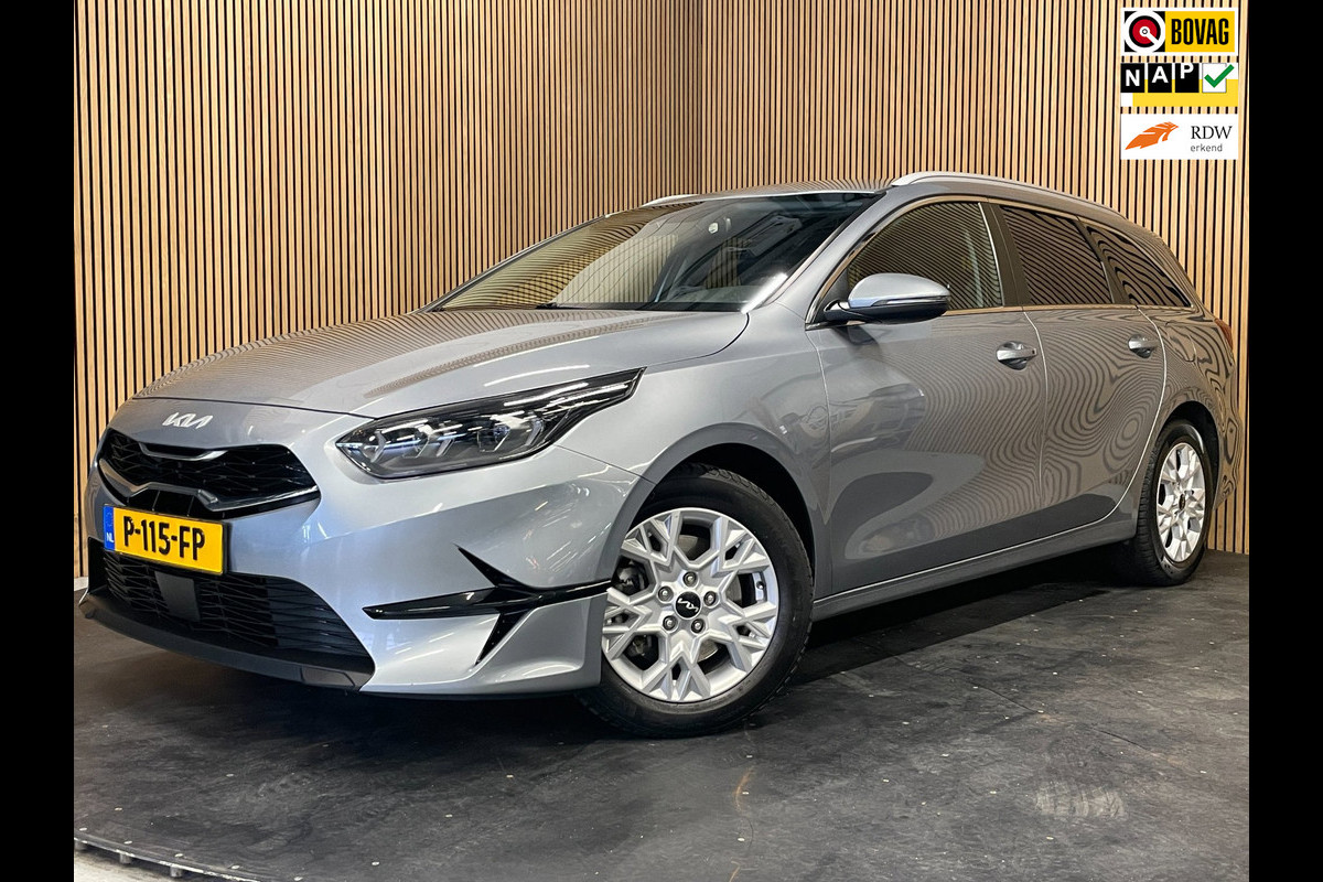 Kia Ceed Sportswagon 1.0T-GDi MHEV DynamicPlusLine|120PK|AUTOMAAT|ACC|LEDER|CARPLAY|CAMERA|CLIMA,CRUISE|STOEL+STUURVERW|ORG NL|NAP
