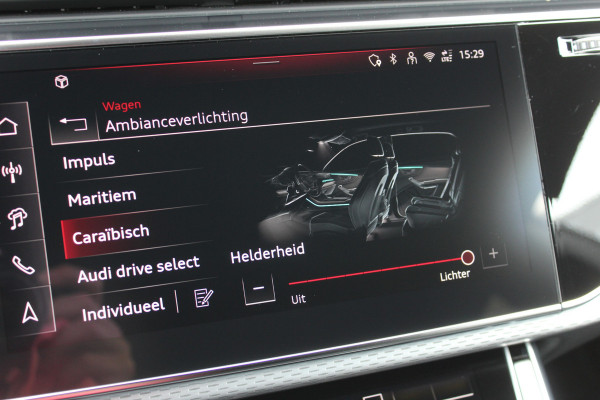 Audi Q8 60 TFSI e quattro Pro Line S Competition | 100% SOH | Panoramadak | Head-Up | B&O | 360 Camera | Leder