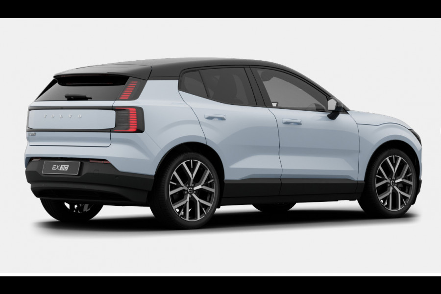 Volvo EX30 Single Motor Extended Range Plus Europa 69 kWh / Elektrische stoelen / Adaptieve cruise control / BLIS / Parkeersensoren met camera / Elektrische achterklep / 20" velgen / Google infotainment / Keyless entry