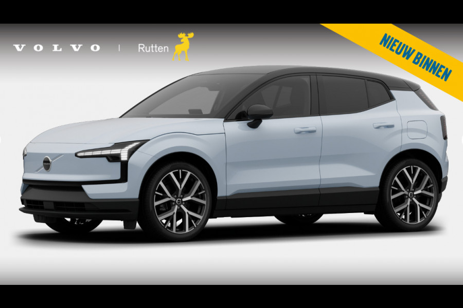 Volvo EX30 Single Motor Extended Range Plus Europa 69 kWh / Elektrische stoelen / Adaptieve cruise control / BLIS / Parkeersensoren met camera / Elektrische achterklep / 20" velgen / Google infotainment / Keyless entry