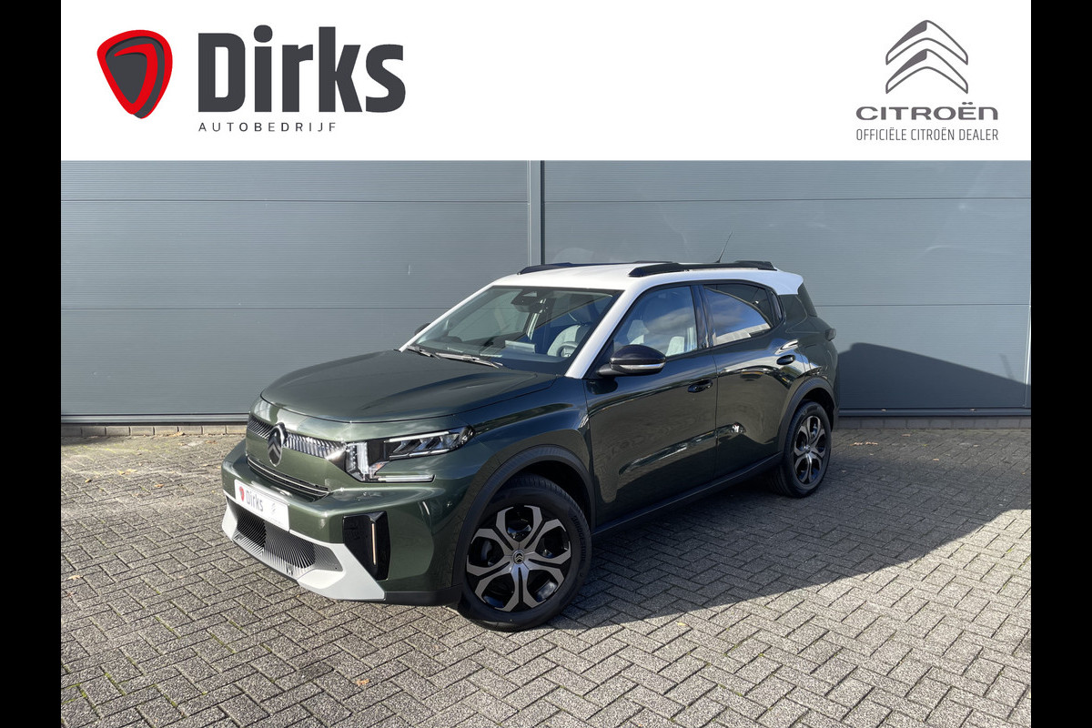 Citroën C3 Aircross 100pk Pack Plus (Camera - Navigatie via APP - Automatische Airco - LED - Apple Carplay - Parkeersensoren - Two tone)