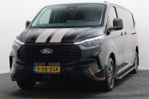 Ford Transit Custom 300 2.0 TDCI Automaat L2H1 3-Zits, LED, Keyless, ACC, Trekhaak, Side-Bars, PDC, 17"