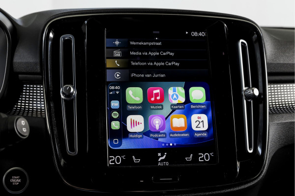 Volvo XC40 1.5 T5 Recharge R-Design | S/K-Panodak | Elek. Trekhaak | Harman/Kardon | Dig. Cockpit | Cruise | Winterpakket | 360 Camera | NAV + App. Connect | ECC | Elek. Klep | LM 19" |