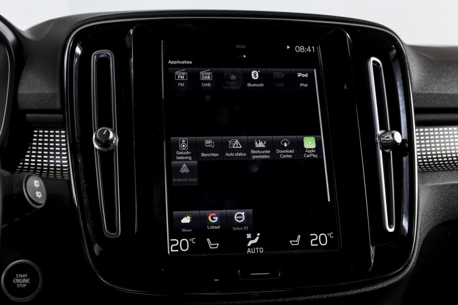 Volvo XC40 1.5 T5 Recharge R-Design | S/K-Panodak | Elek. Trekhaak | Harman/Kardon | Dig. Cockpit | Cruise | Winterpakket | 360 Camera | NAV + App. Connect | ECC | Elek. Klep | LM 19" |