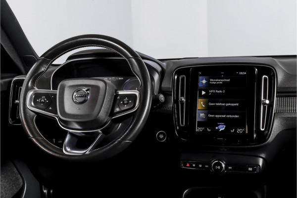 Volvo XC40 1.5 T5 Recharge R-Design | S/K-Panodak | Elek. Trekhaak | Harman/Kardon | Dig. Cockpit | Cruise | Winterpakket | 360 Camera | NAV + App. Connect | ECC | Elek. Klep | LM 19" |