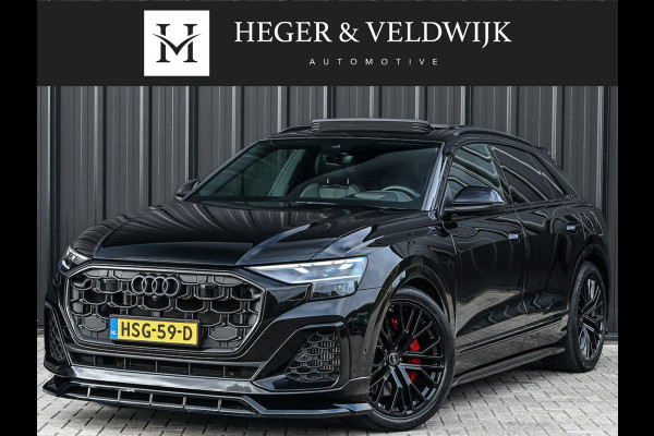 Audi Q8 60 TFSI e QUATTRO PRO LINE S COMPETITION | PANORAMADAK | LUCHTVERING | BLACK-OPTIC | MEMORY SEATS | HEAD-UP | 360 CAMERA | ADAPT