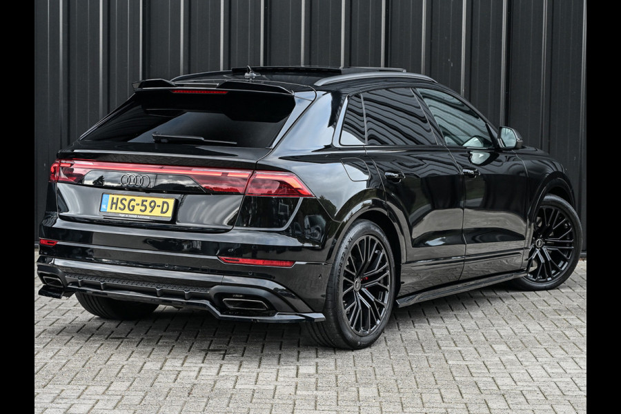 Audi Q8 60 TFSI e QUATTRO PRO LINE S COMPETITION | PANORAMADAK | LUCHTVERING | BLACK-OPTIC | MEMORY SEATS | HEAD-UP | 360 CAMERA | ADAPT