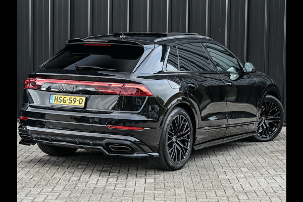 Audi Q8 60 TFSI e QUATTRO PRO LINE S COMPETITION | PANORAMADAK | LUCHTVERING | BLACK-OPTIC | MEMORY SEATS | HEAD-UP | 360 CAMERA | ADAPT