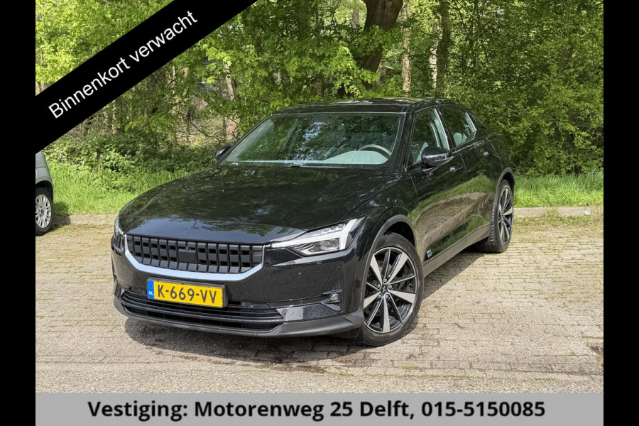 Polestar 2 Long Range Dual Motor Launch Edition 78kWh ACCU 91% . DEALER ONDERHOUDEN . STOELVERWARMING VOOR EN ACHTER  .