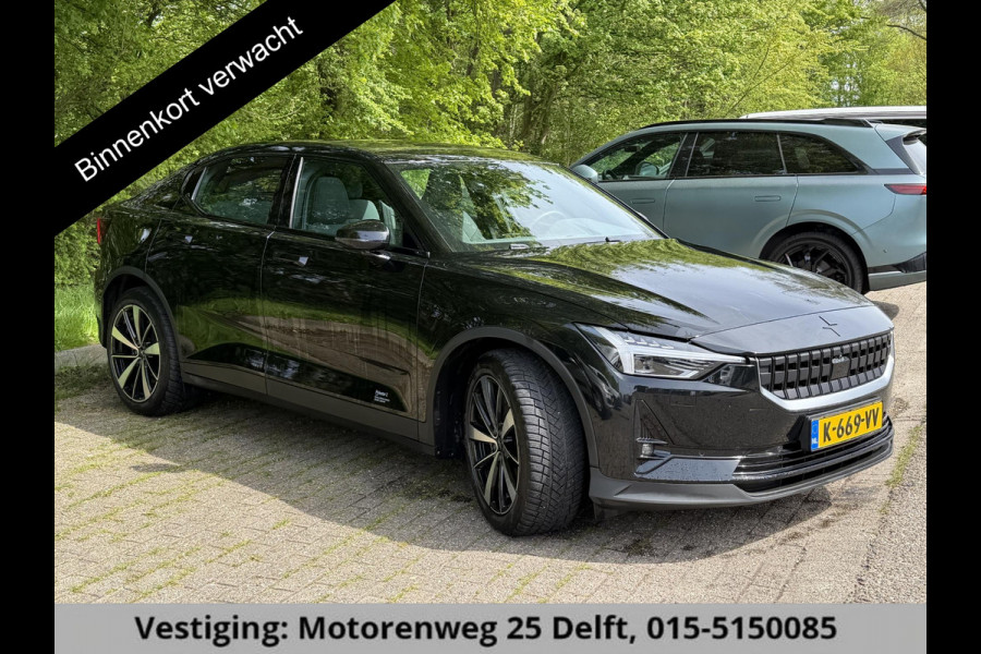 Polestar 2 Long Range Dual Motor Launch Edition 78kWh ACCU 91% . DEALER ONDERHOUDEN . STOELVERWARMING VOOR EN ACHTER  .