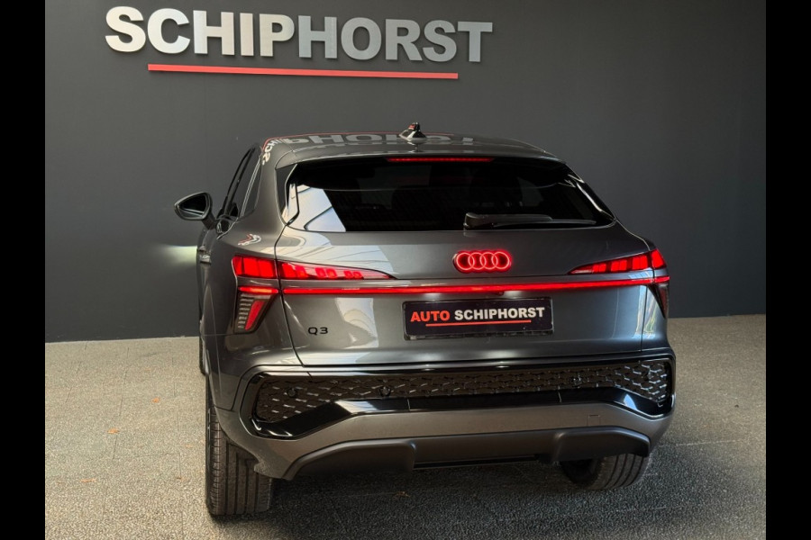 Audi Q3 Sportback Sportback e-hybrid 272pk 2xS-line Tech plus Black Optic matrix full led 119 kmbereik