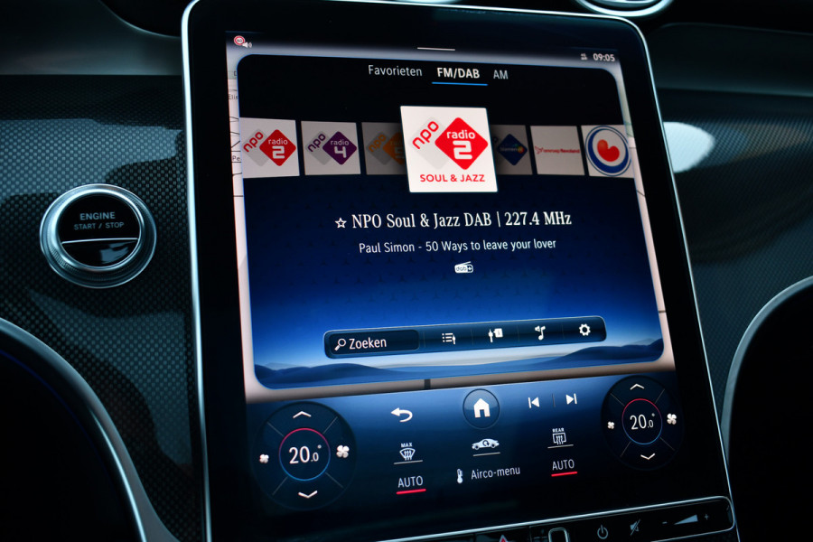 Mercedes-Benz GLC 400e 4M AMG Pano Luchtv-4WS Trekh ACC HUD 360 Burmester Night