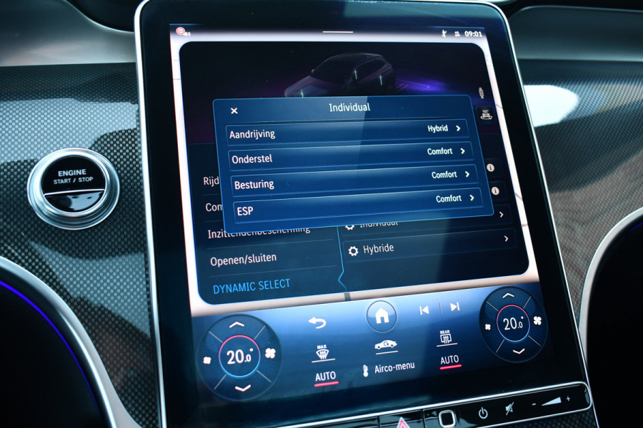 Mercedes-Benz GLC 400e 4M AMG Pano Luchtv-4WS Trekh ACC HUD 360 Burmester Night