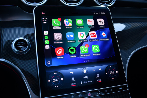 Mercedes-Benz GLC 400e 4M AMG Pano Luchtv-4WS Trekh ACC HUD 360 Burmester Night