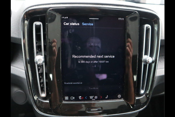 Volvo C40 Recharge Twin Intro Edition 78 kWh SOH 90.6% Navi / Trekh / Pano / 360Camera / Carplay / Stuur-Stoelverw / Harman/Kardon BTW AUTO /