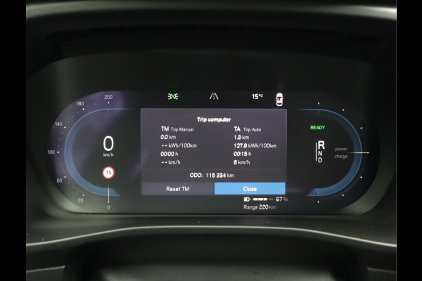 Volvo C40 Recharge Twin Intro Edition 78 kWh SOH 90.6% Navi / Trekh / Pano / 360Camera / Carplay / Stuur-Stoelverw / Harman/Kardon BTW AUTO /
