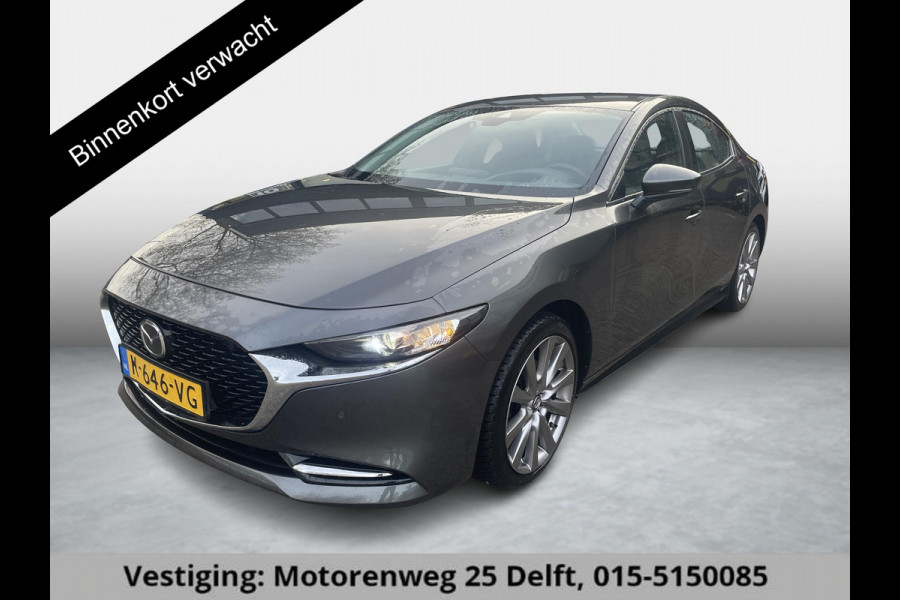 Mazda 3 2.0 e-SkyActiv-X M Hybrid 186 Comfort . STUUR & STOELVERWARMING . BOSE AUDIO  . NAVIGATIE .