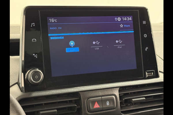 Peugeot Partner 1.5 BlueHDI Premium 130PK Automaat Airco Cruise Control Navi 2-zits