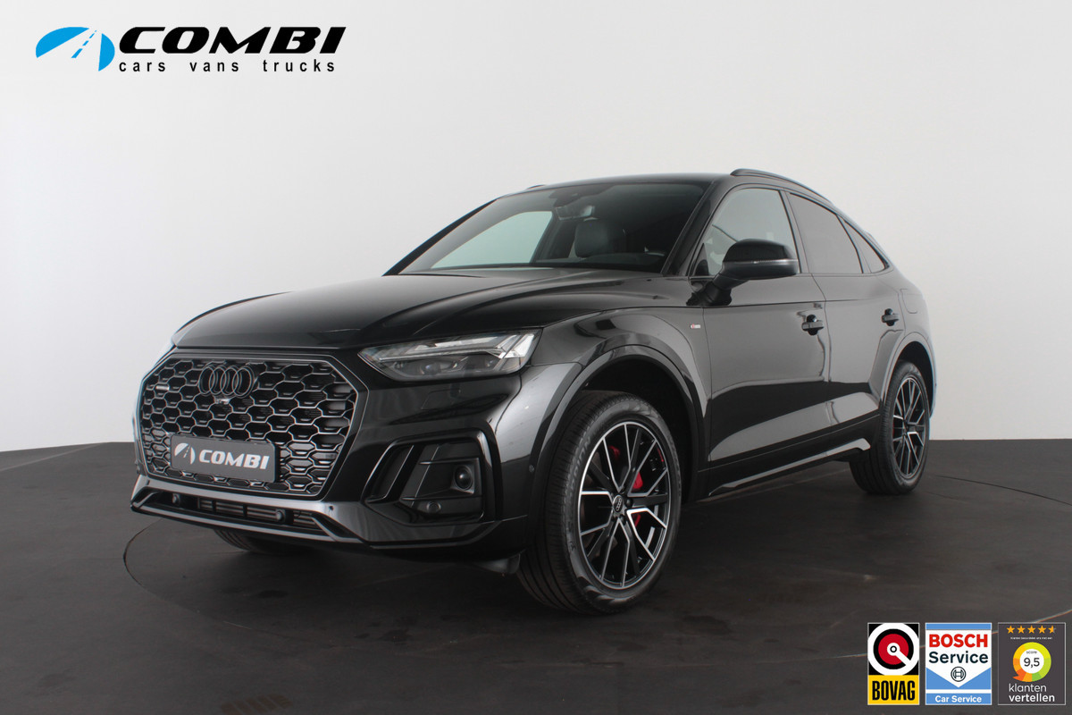 Audi Q5 Sportback 55 TFSI e S line edition Competition > 368pk/Black Optiek/Hulppakket Tour/Mythos Black...