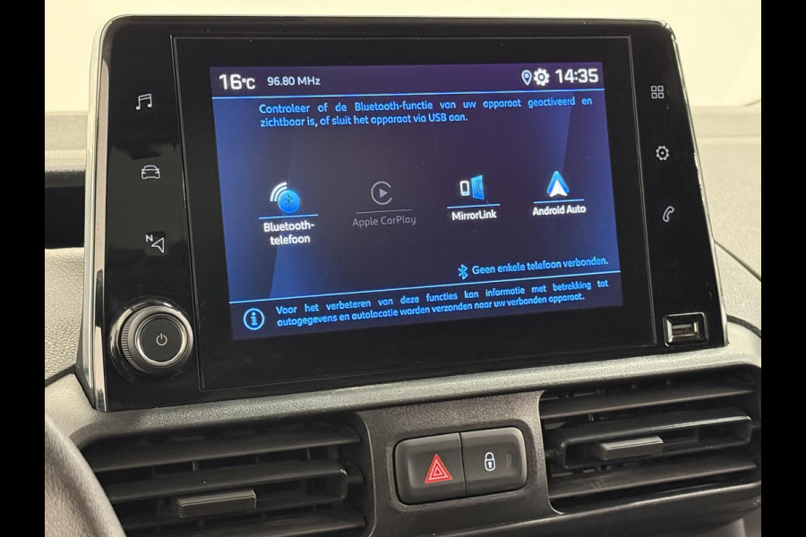 Peugeot Partner 1.5 BlueHDI Premium 130PK Automaat Airco Cruise Control Navi 2-zits