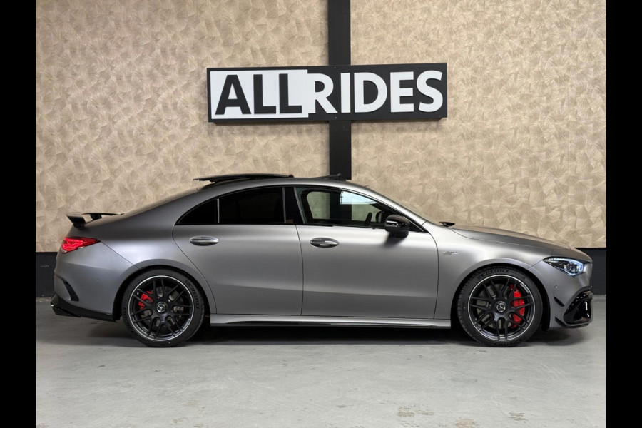 Mercedes-Benz CLA-Klasse AMG 45 S 4MATIC+ | Pano | Keyless | 360 Camera | Burmester | kuipstoelen