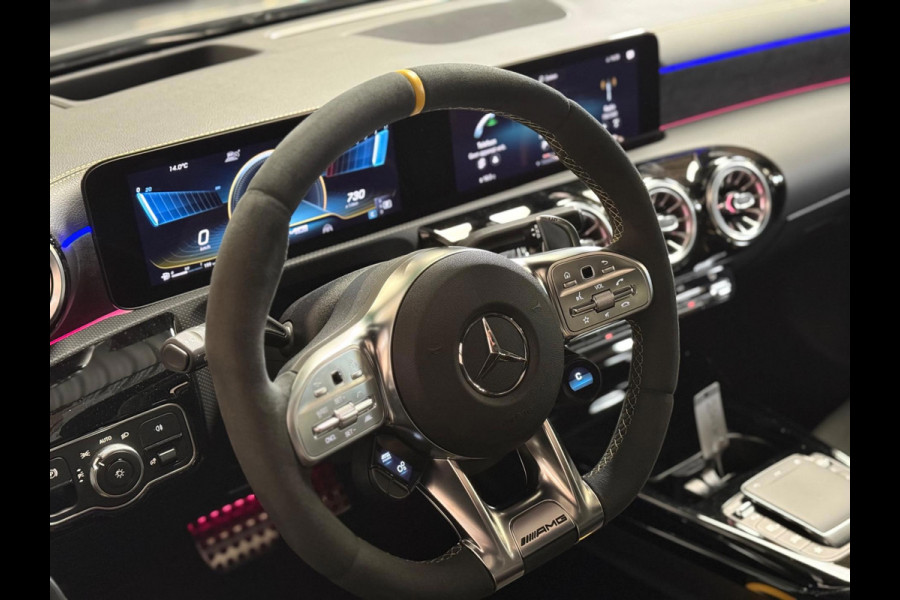 Mercedes-Benz CLA-Klasse AMG 45 S 4MATIC+ | Pano | Keyless | 360 Camera | Burmester | kuipstoelen