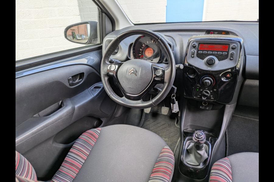 Citroën C1 1.0 VTi Feel|5-Deurs|Airco|Leder Stuur|Bluetooth