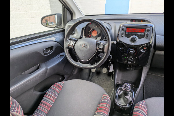Citroën C1 1.0 VTi Feel|5-Deurs|Airco|Leder Stuur|Bluetooth