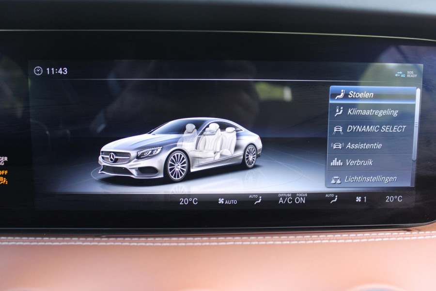Mercedes-Benz S-Klasse Coupé 450 4MATIC | AMG-STYLING INTERIEUR / EXTERIEUR | PANORAMADAK | BURMESTER PREMIUM AUDIO ® | ELEKTRISCH VERSTELBARE VOORSTOELEN MET GEHEUGEN | MASSAGE STOELEN | VOORSTOELEN VERWARMBAAR | VOORSTOELEN GEVENTILEERD | AIRSCARF ( HOOFDRUIMTEVERWARMING VOOR BESTUURDER EN VOORPASSAGIER | LEDEREN INTERIEURDELEN | HOUTAFWERKING INTERIEUR | SFEERVERLICHTING | LEDEREN BEKLEDING | ADAPTIVE CRUISE CONTROL | PARKEERPAKKET INCLUSIEF 360°-CAMERA | ELEKTRISCHE ACHTERKLEP | VLAKKENVERWARMING | DODEHOEK DETECTIE | 20" MULTISPAAK LICHTMETALEN VELGEN |