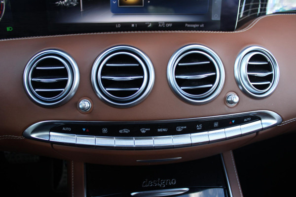 Mercedes-Benz S-Klasse Coupé 450 4MATIC | AMG-STYLING INTERIEUR / EXTERIEUR | PANORAMADAK | BURMESTER PREMIUM AUDIO ® | ELEKTRISCH VERSTELBARE VOORSTOELEN MET GEHEUGEN | MASSAGE STOELEN | VOORSTOELEN VERWARMBAAR | VOORSTOELEN GEVENTILEERD | AIRSCARF ( HOOFDRUIMTEVERWARMING VOOR BESTUURDER EN VOORPASSAGIER | LEDEREN INTERIEURDELEN | HOUTAFWERKING INTERIEUR | SFEERVERLICHTING | LEDEREN BEKLEDING | ADAPTIVE CRUISE CONTROL | PARKEERPAKKET INCLUSIEF 360°-CAMERA | ELEKTRISCHE ACHTERKLEP | VLAKKENVERWARMING | DODEHOEK DETECTIE | 20" MULTISPAAK LICHTMETALEN VELGEN |