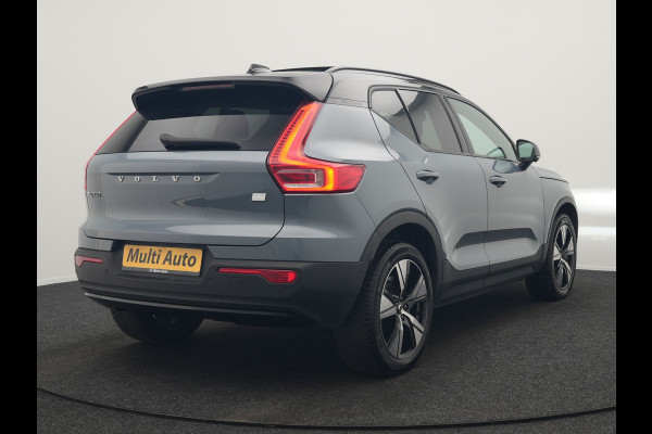 Volvo XC40 Recharge Pro 69kWh 231pk Dealer O.H. | Panodak | 360 Camera | Adaptive Cruise | Harman / Kardon | Alcantara Sportstoelen Memory & Verwarmd | Google Assistent | Stuur Verwarmd | Keyless | Blis | DAB |
